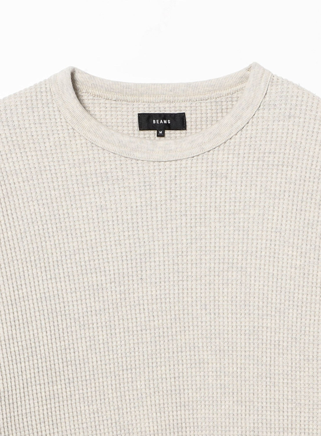 เสื้อคอกลมผ้าวาฟเฟิล