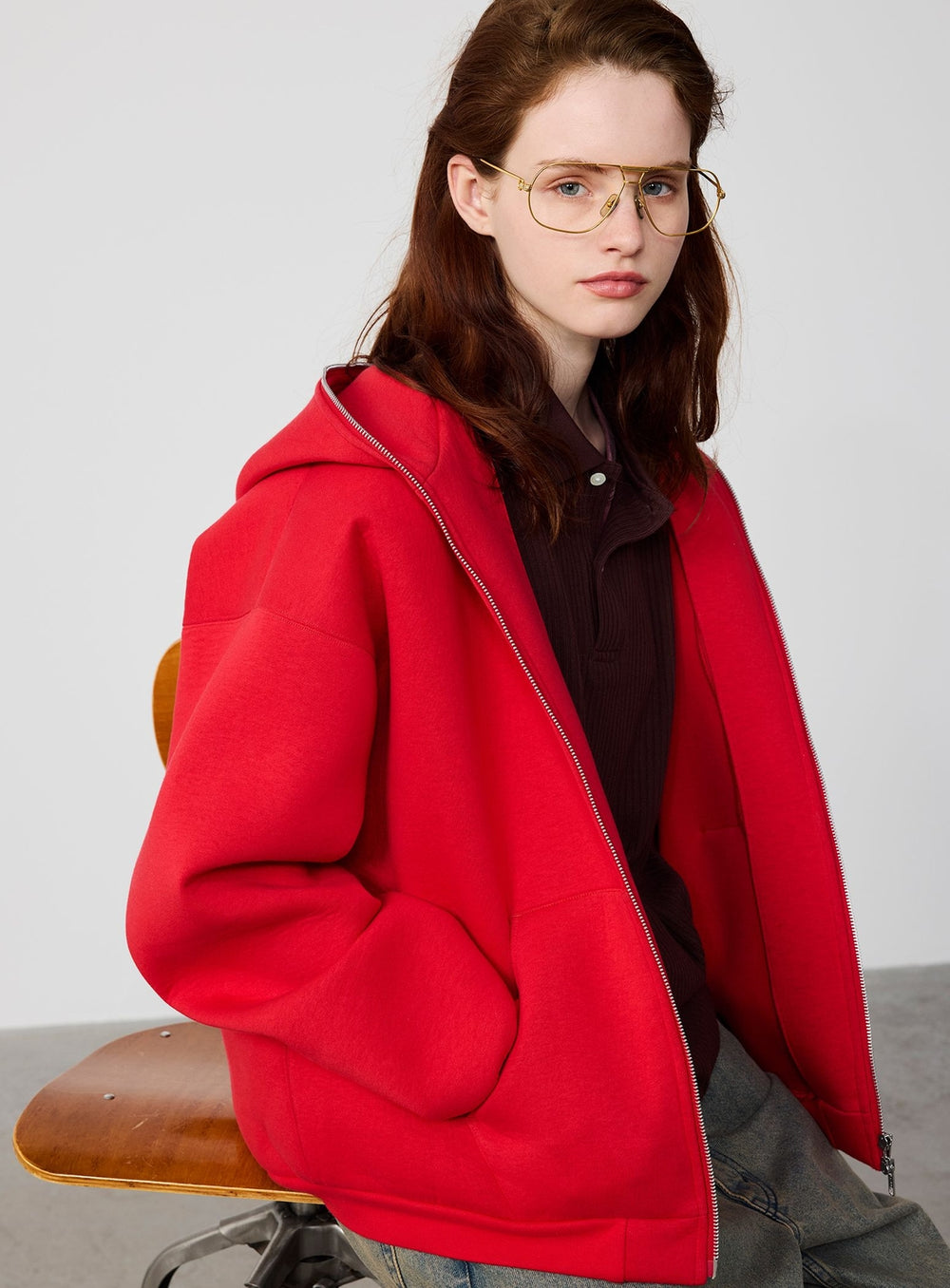 Full Face Zip Hoodie