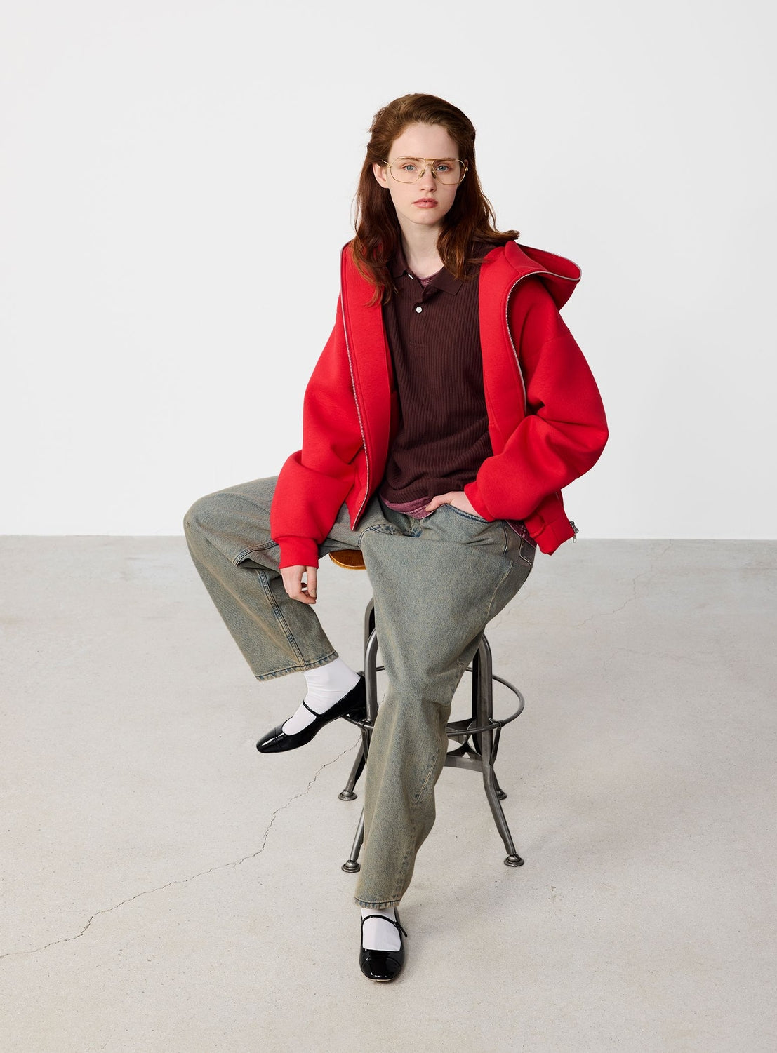 Full Face Zip Hoodie