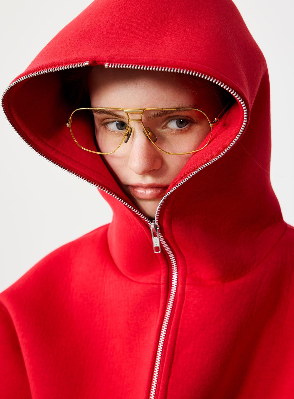 Full Face Zip Hoodie