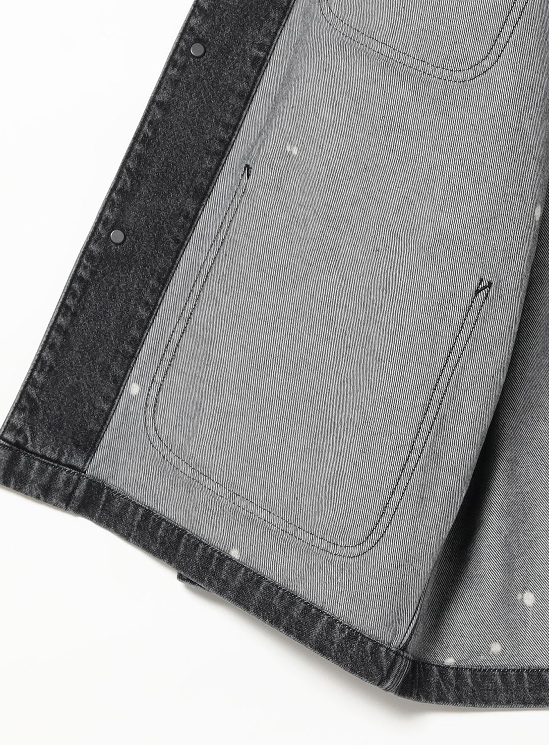 Paint Splatter Denim Coverall