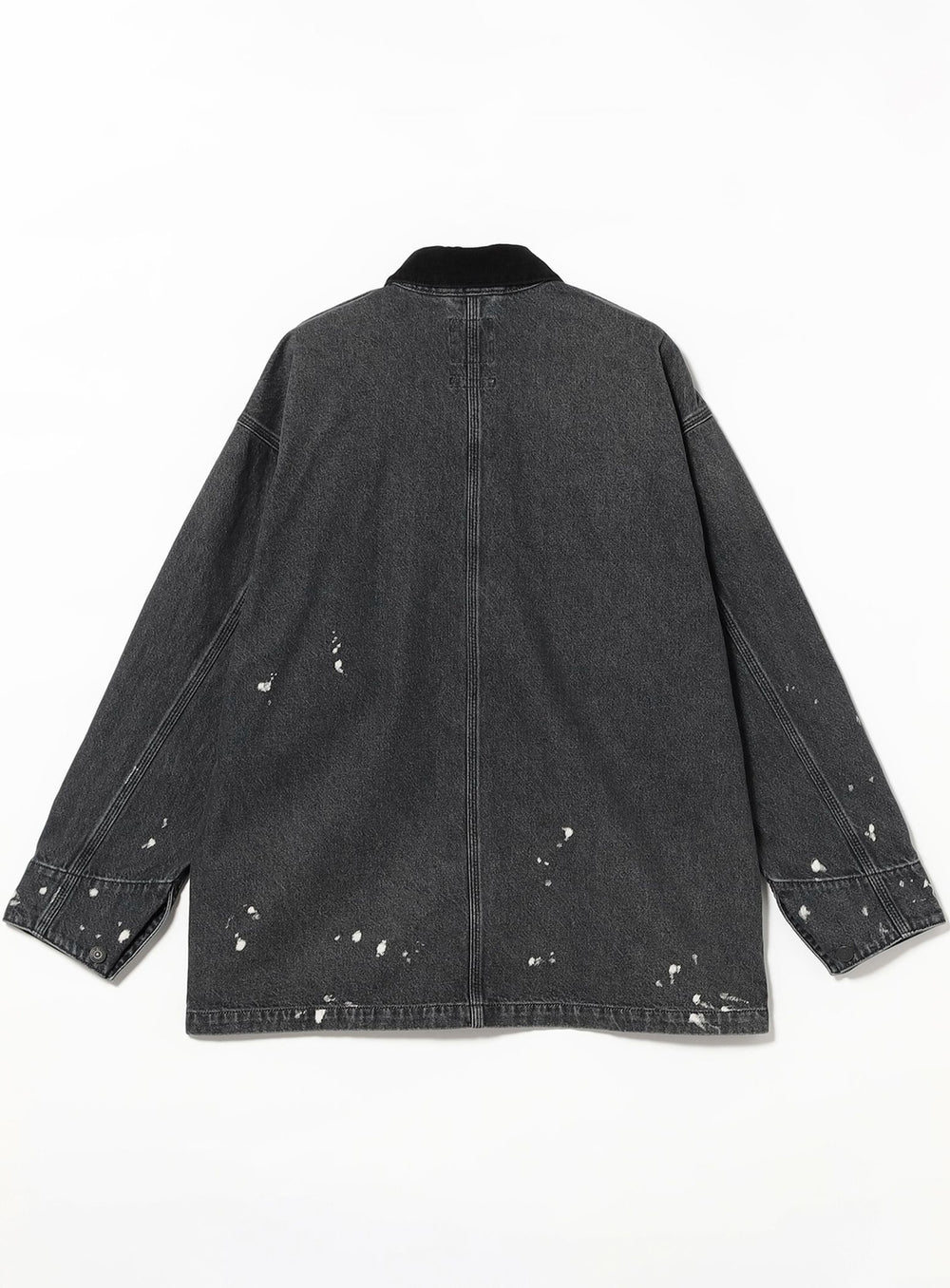 Paint Splatter Denim Coverall