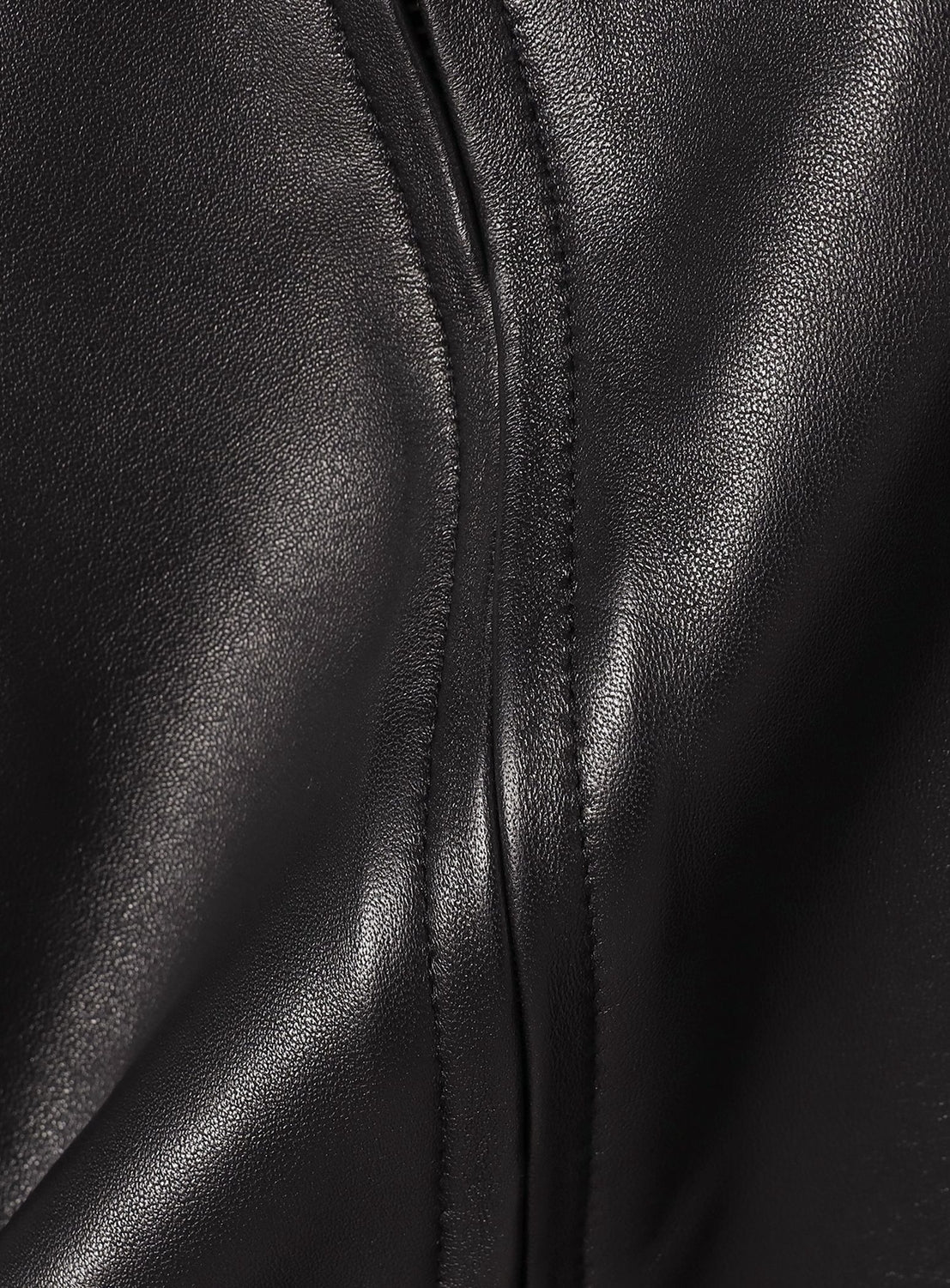 Leather Zip Blouson