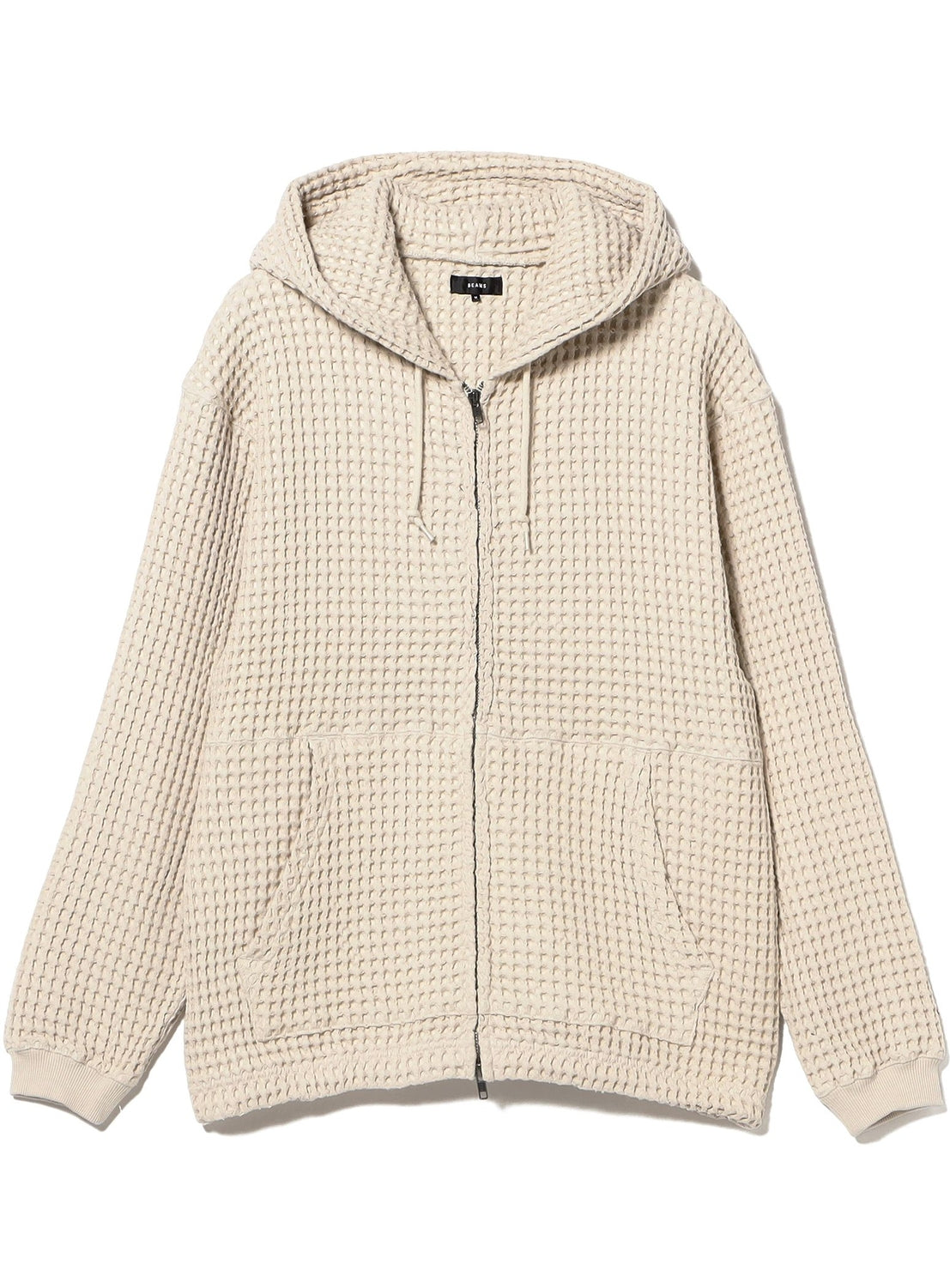 Waffle Zip Hoodie