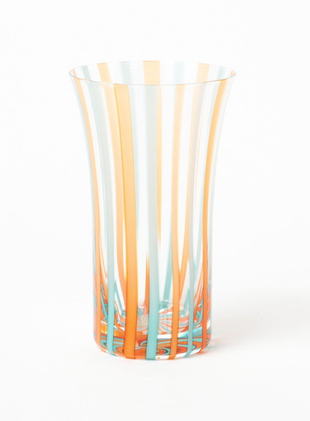 แก้วทรงเพรียว ลายเส้นแนวตั้ง เฉพาะ Hokuyo Glass / Tsugaru Vidro
