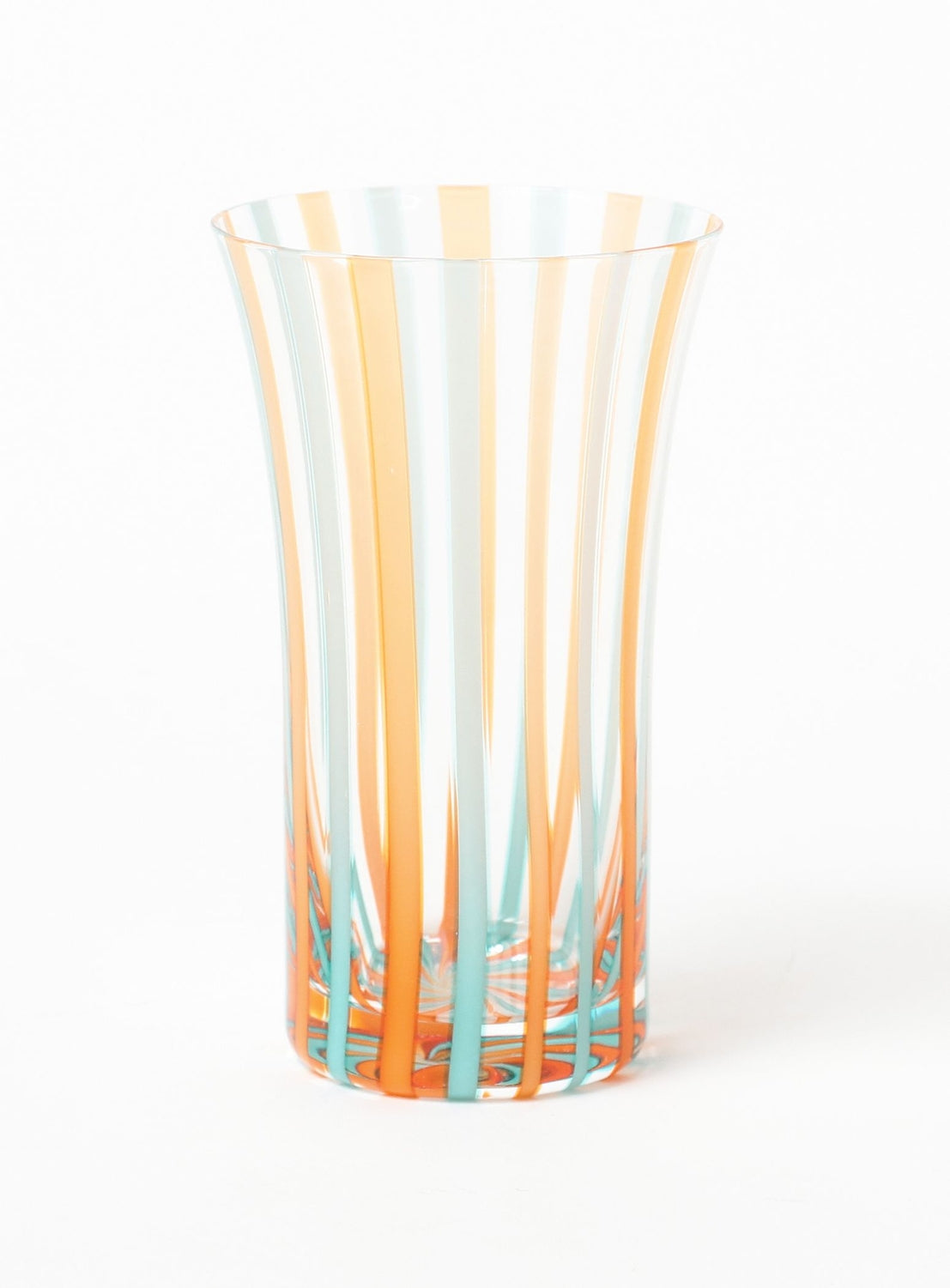 แก้วทรงเพรียว ลายเส้นแนวตั้ง เฉพาะ Hokuyo Glass / Tsugaru Vidro